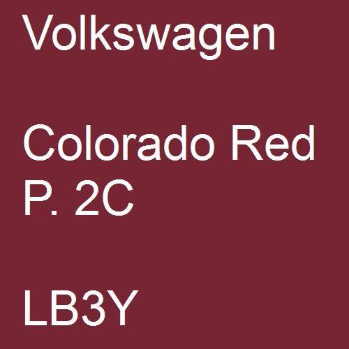 Volkswagen, Colorado Red P. 2C, LB3Y.